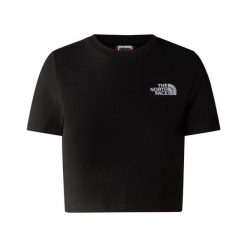 The North Face Koszulka S/S Essential Cropped Nf0A55Aojk3. Czarne koszulki sportowe damskie The North Face, s, bez wzorów, bez kołnierzyka, bez ramiączek. Za 107.99 zł.
