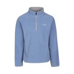 Trespass Sybil-damski mikropolar At100 Denim Blue. Fioletowe kurtki damskie Trespass, bez wzorów, z denimu, bez kaptura. Za 210.99 zł.