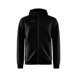 Bluza Craft core soul hood. Czarne bluzy męskie Craft, m, bez wzorów, z bawełny, z kapturem. Za 460.75 zł.
