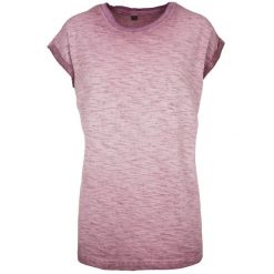 Koszulka Damska Z Przedłużonym Ramiączkiem W Sprayu. Brązowe koszulki sportowe damskie BUILD YOUR BRAND, xs, bez wzorów, sportowe, bez kołnierzyka. Za 73.99 zł.