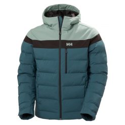 Kurtka Narciarska Helly Hansen Bossanova Puffy Jacket Dark Creek. Niebieskie kurtki męskie Helly Hansen, xl, bez wzorów, bez kaptura. W wyprzedaży za 879.00 zł.