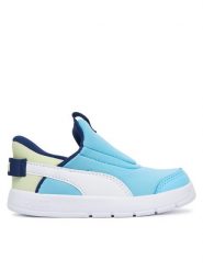 Puma Sneakersy Courtflex v3 Sliptech Inf 399735 Niebieski. Niebieskie trampki i tenisówki chłopięce Puma, bez wzorów, z materiału, bez zapięcia. Za 149.99 zł.