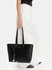 Nine West Torebka CEO-Bleeker Petal-LDA8699A Czarny. Czarne torebki do ręki damskie Nine West, bez wzorów, ze skóry, bez dodatków. Za 269.99 zł.