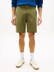 Tommy Hilfiger Szorty Mężczyźni Sztuczne włókno zielony, 33. Zielone szorty męskie Tommy Hilfiger, na lato, m, bez wzorów, z włókna. Za 329.95 zł.