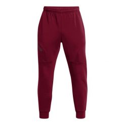 Jogging Under Armour Unstoppable Fleece. Czarne spodnie sportowe męskie Under Armour, s, bez wzorów, do biegania. Za 401.60 zł.