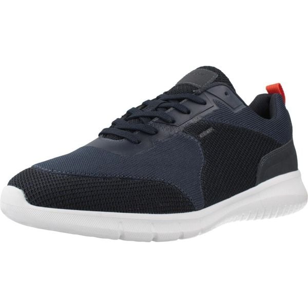 Buty GEOX U MONREALE Niebieski. Niebieskie trekkingi męskie Geox, trekkingowe. Za 219.99 zł.