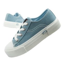 Buty sportowe trampki damskie Lee Isla. Niebieskie trampki i tenisówki damskie Lee, bez wzorów, eleganckie, bez zapięcia. Za 139.00 zł.