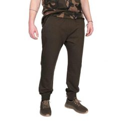Spodnie Wędkarskie Dresowe Fox Lw Khaki Joggers. Brązowe spodnie sportowe męskie FOX, bez wzorów, z dresówki. Za 152.99 zł.