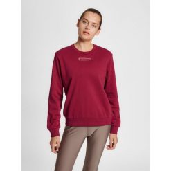 Bluza damska Hummel TE Element. Czerwone bluzy damskie Hummel, na jesień, xs, bez wzorów, z bawełny, bez kaptura. Za 187.50 zł.