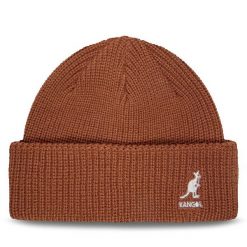 Czapka Kangol. Brązowe czapki i kapelusze męskie Kangol, na zimę, bez wzorów. Za 239.99 zł.