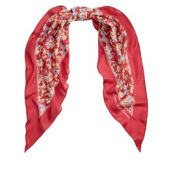 Chusta LAUREN RALPH LAUREN. Czerwone szaliki i chusty damskie Lauren Ralph Lauren, bez wzorów. Za 419.99 zł.