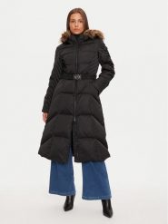 Guess Płaszcz zimowy New Olga W4BL41 WEX52 Czarny Regular Fit. Czarne płaszcze damskie Guess, na zimę, xs, z aplikacjami, z syntetyku, bez kaptura. Za 1,009.00 zł.