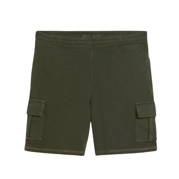 Spodenki cargo z kontrastowymi szwami Superdry. Brązowe szorty męskie Superdry., s, z aplikacjami, z bawełny. Za 249.25 zł.