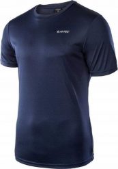 Męska koszulka z krótkim rękawem treningowa Hi-tec Sibic granatowa rozmiar XXXL. Koszulki sportowe męskie HITEC, m, bez wzorów, bez kołnierzyka, bez ramiączek. Za 40.68 zł.