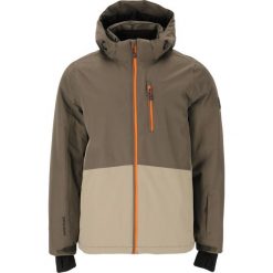Kurtka narciarska Whistler Drizzle 10000. Brązowe kurtki męskie Whistler, m, bez wzorów, bez kaptura, narciarskie. W wyprzedaży za 364.00 zł.