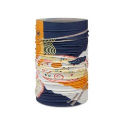 Bandana BUFF ORIGINAL ECOSTRETCH IVEN MIDNIGHT NAVY. Niebieskie szaliki i chusty damskie Buff, na zimę, bez wzorów, sportowe. Za 74.99 zł.