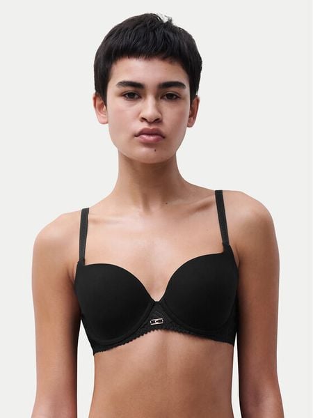 Chantelle Biustonosz z fiszbiną Origins C13XN0 Czarny. Czarne biustonosze Chantelle, bez wzorów, z syntetyku. Za 229.99 zł.