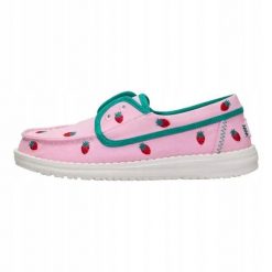 HeyDude Damskie Mokasyny Wendy CRU Embroidered. Czerwone mokasyny damskie Hey dude, z materiału. Za 239.00 zł.