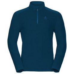 Odlo Bluza męska Midlayer 1/2 zip LE TOUR niebieska r. S (222012). Bluzy męskie marki Odlo. Za 90.25 zł.