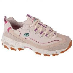 Buty do chodzenia damskie Skechers D'lites Bold Views. Obuwie sportowe damskie Skechers, bez wzorów, z materiału, trekkingowe. Za 416.00 zł.