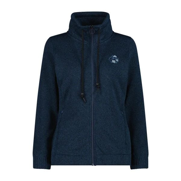 Damska polarowa bluza techniczna CMP. Niebieskie bluzy damskie CMP, s, bez wzorów, z polaru, bez kaptura. Za 274.50 zł.