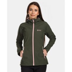 Damska kurtka softshell Kilpi RAVIA-W. Zielone kurtki damskie Kilpi, l, bez wzorów, z softshellu, bez kaptura, trekkingowe. Za 324.99 zł.