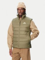 Adidas Bezrękawnik Terrex Multi Essentials Climawarm Padded Vest KX8818 Khaki Regular Fit. Brązowe kurtki męskie Adidas, l, bez wzorów, z syntetyku, outdoorowe, climawarm (adidas). Za 349.99 zł.