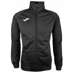 Bluza do piłki nożnej męska Joma Gala. Czarne bluzy męskie Joma, m, bez wzorów, bez kaptura. Za 123.99 zł.