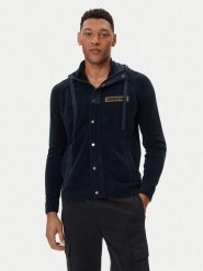 Aeronautica Militare Bluza 252MA1575UL00539 Granatowy Regular Fit. Niebieskie bluzy męskie Aeronautica Militare, m, bez wzorów, z bawełny, bez kaptura. Za 1,389.00 zł.