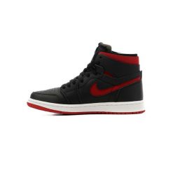 Buty Nike Air Jordan 1 High Zoom CMFT Czerwony/Czarny. Czarne obuwie sportowe damskie Nike, bez wzorów, z gumy, trekkingowe, Nike Air Jordan. Za 610.95 zł.