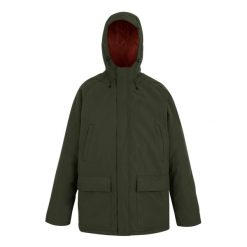 Męska Wodoodporna Kurtka Ocieplana Savon. Zielone kurtki męskie Regatta, m, bez wzorów, trekkingowe. Za 186.99 zł.