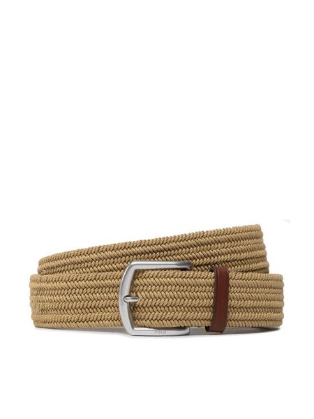 Polo Ralph Lauren Pasek 35Mm Braid Stretch 405666041004 Brązowy. Brązowe paski damskie Polo Ralph Lauren, bez wzorów. Za 349.99 zł.