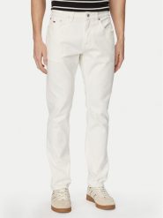 Tommy Jeans Jeansy Scanton DM0DM23270 Biały Slim Fit. Białe jeansy męskie Tommy Jeans. Za 409.99 zł.