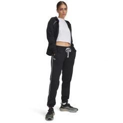 Damska bluza dresowa Under Armour Rival. Białe bluzy sportowe damskie Under Armour, m, bez wzorów, z dresówki, bez kaptura. Za 371.10 zł.