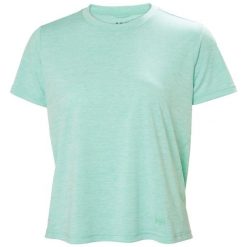 Damski jersey Helly Hansen Sval. Niebieskie koszulki sportowe damskie Helly Hansen, l, bez wzorów, z jersey, bez kołnierzyka, bez ramiączek. Za 206.00 zł.