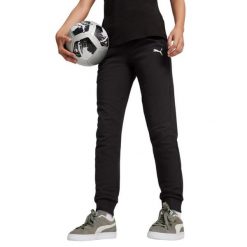 Damskie Spodnie Do Biegania Team Goal Casuals. Czarne spodnie materiałowe damskie Puma, l, bez wzorów, z bawełny, do biegania. Za 220.65 zł.