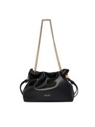 Liu Jo Torebka AA6099 E0958 Czarny. Czarne torebki do ręki damskie Liu Jo, bez wzorów, ze skóry, bez dodatków. Za 559.99 zł.