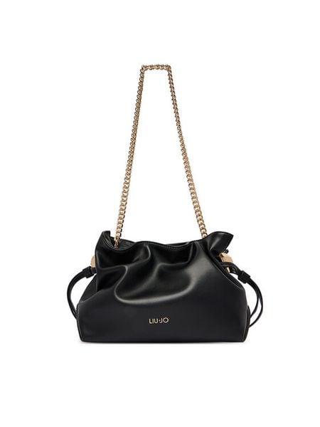 Liu Jo Torebka AA6099 E0958 Czarny. Czarne torebki do ręki damskie Liu Jo, bez wzorów, ze skóry, bez dodatków. Za 559.99 zł.