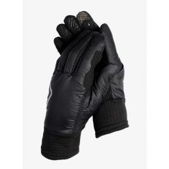 Rękawice w góry Ziener Isidro Touch. Czarne rękawiczki męskie Ziener, bez wzorów, sportowe. Za 109.99 zł.