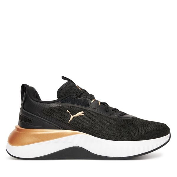Buty do biegania Puma. Czarne obuwie sportowe damskie Puma, bez wzorów, do biegania. Za 269.99 zł.