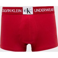 Calvin Klein Underwear - Bielizna 000NB1678A. Niebieskia bokserki męskie Calvin Klein Underwear, m, bez wzorów, z dzianiny. W wyprzedaży za 69.90 zł.