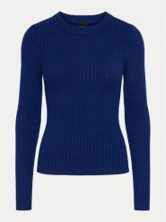 Pieces Sweter Crista 17115047 Granatowy Slim Fit. Niebieskie swetry damskie Pieces, xl, bez wzorów, z syntetyku, bez kołnierzyka, bez ramiączek, bez kaptura. Za 99.99 zł.