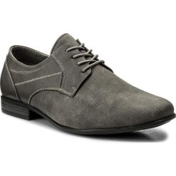 Półbuty OTTIMO - M17SS139-10 Szary. Szare eleganckie półbuty Ottimo, z materiału. Za 99.99 zł.