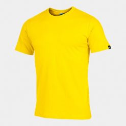 Koszulka Joma Desert Yellow 4XL - Oddychająca i Lekka. Żółte koszulki sportowe męskie Joma, xl, bez wzorów, z bawełny, bez kołnierzyka, bez ramiączek, do biegania. Za 138.99 zł.