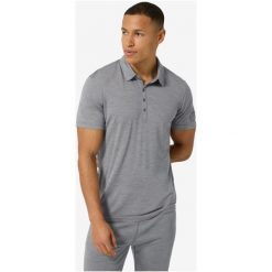 Koszulka męska SUPER.NATURAL M Bio J Polo. Szare koszulki polo męskie super.natural, m, bez wzorów, z dzianiny, eleganckie, bez ramiączek. Za 389.99 zł.