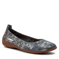 Baleriny Josef Seibel. Szare baleriny damskie Josef Seibel, bez wzorów, bez obcasa. Za 269.99 zł.