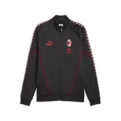 Męska kurtka AC Milan KING Anthem PUMA. Czerwone kurtki męskie Puma, m, bez wzorów, z materiału, klasyczne, bez kaptura. Za 399.00 zł.