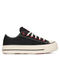 Trampki Converse. Czarne trampki i tenisówki damskie Converse, bez wzorów, retro, bez zapięcia. Za 419.99 zł.
