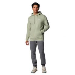 Bluza dresowa sportowa męska Meridian Creek Hoodie. Brązowe bluzy męskie Columbia, m, bez wzorów, z bawełny, bez kaptura. Za 249.99 zł.
