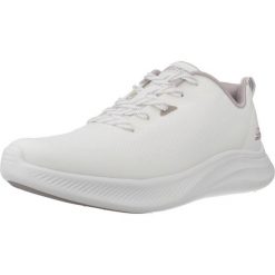 Buty SKECHERS BOBS MODE FLEX Biały. Białe obuwie sportowe damskie Skechers, bez wzorów, z syntetyku, trekkingowe, Skechers Sport. Za 239.99 zł.
